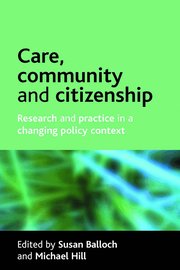Care, Community and Citizenship (h�ftad)