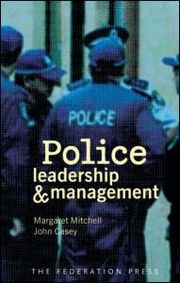 Police Leadership and Management (h�ftad)