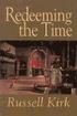 Redeeming the Time