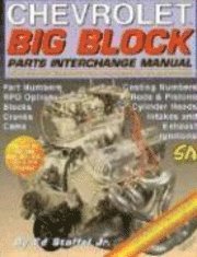 Chevrolet Big Block Parts Interchange Manual (h�ftad)