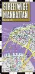 Streetwise Manhattan Map - Laminated City Street Map of Manhattan, New York: Folding Pocket Size Travel Map
