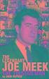 The Legendary Joe Meek