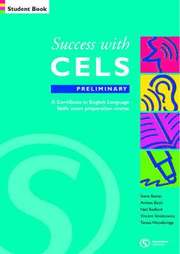 Success With Cels Preliminary Student's Book (h�ftad)