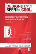 Proceedings of ICED'09, Volume 3, Design Organization and Management: Vol. 3