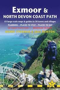SW Coast Path: Part 1 Exmoor &; North Devon Coast Path - A Practical Guide with 58 Maps, Places to Stay, Places to Eat (h�ftad)
