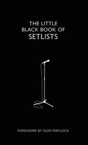 Little Black Book of Setlists (inbunden)