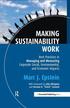 Making Sustainability Work