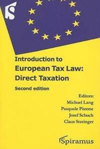 European Tax Law (h�ftad)