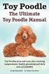 Toy Poodles. the Ultimate Toy Poodle Manual. Toy Poodles Pros and Cons, Size, Training, Temperament,
