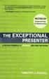 The Exceptional Presenter