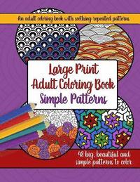 Large Print Adult Coloring Book
