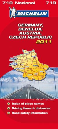 Germany, Bnl, Austria, CR 2011 National Map