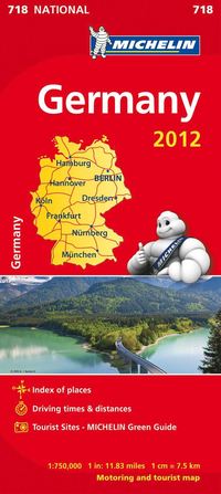 Germany 2012 National Map 718 ()