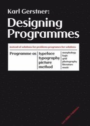 Designing Programmes (inbunden)