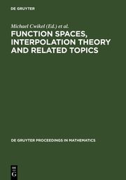 Function Spaces, Interpolation Theory and Related Topics (inbunden)
