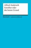 Sansibar oder der letzte Grund. Lekt�reschl�ssel f�r Sch�ler (h�ftad)