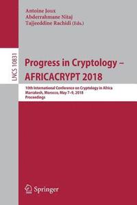 Progress in Cryptology  AFRICACRYPT 2018