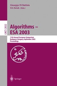 Algorithms - ESA 2003 (h�ftad)