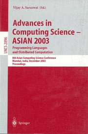 Advances in Computing Science - Asian 2003, Programming Languages and Distributed Computation (h�ftad)