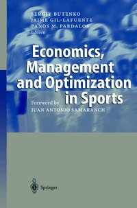 Economics, Management and Optimization in Sports (inbunden)