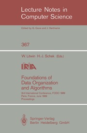 Foundations of Data Organization and Algorithms (h�ftad)