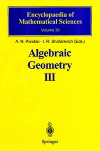 Algebraic Geometry: v. 3 (h�ftad)