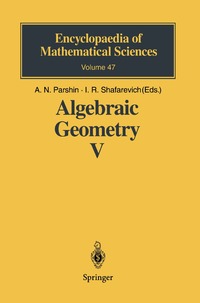 Algebraic Geometry: Pt.5 (inbunden)