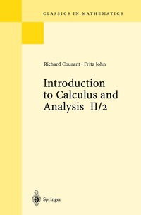 Introduction to Calculus and Analysis: v. 2 Chapters 5-8 (h�ftad)