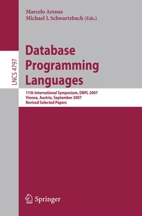 Database Programming Languages (h�ftad)