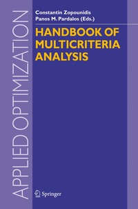 Handbook of Multicriteria Analysis (inbunden)