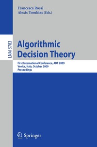Algorithmic Decision Theory (h�ftad)