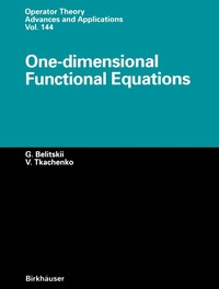 One-Dimensional Functional Equations (h�ftad)