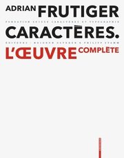 Adrian Frutiger - Caracteres. (inbunden)