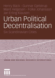 Urban Political Decentralisation (h�ftad)