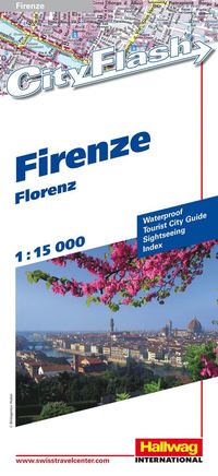 Florens City Flash Hallwag stadskarta - 1:15000 ()