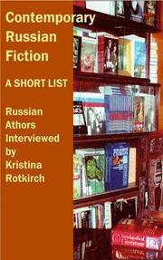 Contemporary Russian Fiction: A Short List (h�ftad)