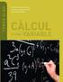 Calcul D'una Variable