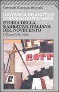 Storia della narrativa italiana del 900 1 vol