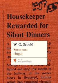 Saturnus ringar : en engelsk vallfart (h�ftad)