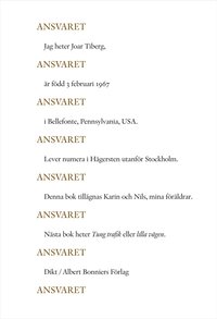 Ansvaret Ansvaret Ansvaret Ansvaret (h�ftad)