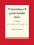 Svensk Litteratur 2. Frihetstiden, Gustavianska Tiden