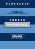 Norstedts engelska ordbok : professionell - Engelsk-svensk/Svensk-engelsk. 276 000 ord och fraser