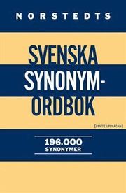 Norstedts svenska synonymordbok 196 000 Synonymer (kartonnage)