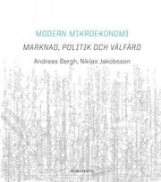 Modern mikroekonomi : marknad, politik och v�lf�rd (h�ftad)