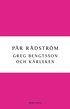 Greg Bengtsson och k�rleken