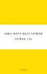 Ediths jag : Edith S�dergran och modernismens f�delse