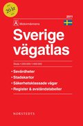 Sverige V�gatlas 2011 Motorm�nnens - 1:250000/1:400000