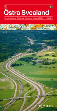 �stra Svealand Bil & Turistkarta Nr3 - 1:250000 (h�ftad)