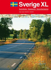 Sverige XL Atlas - 1:250000-1:400000 A3 Format ()