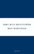 Moa Martinson : skrift och drift i trettiotalet